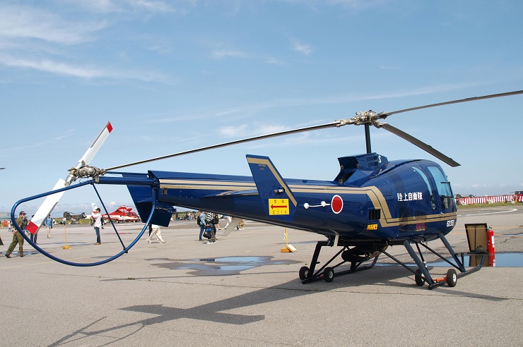 練習ヘリコプターTH-480B：機体後方