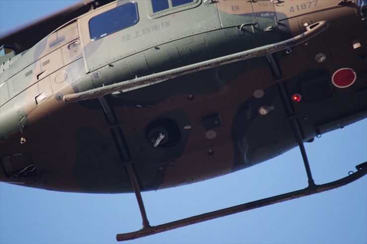 多用途ヘリコプター UH-1J｜機体下部