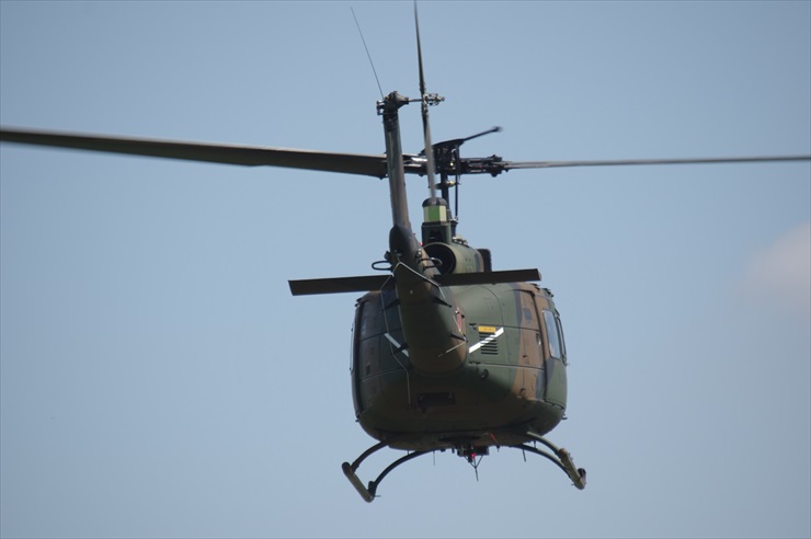 多用途ヘリコプター UH-1J｜機体後方