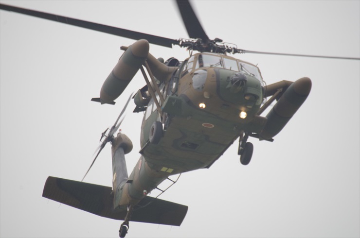 多用途ヘリコプターUH-60JA|機体下部