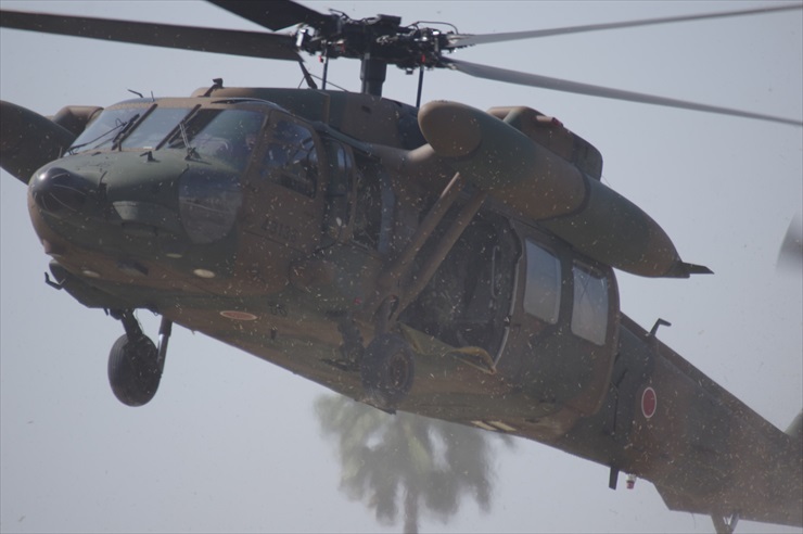 多用途ヘリコプターUH-60JA｜低高度飛行