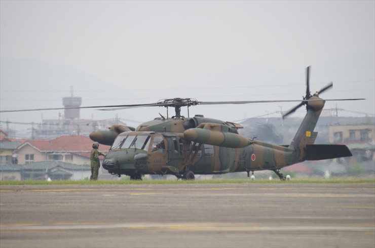 多用途ヘリコプターUH-60JA｜離陸前点検