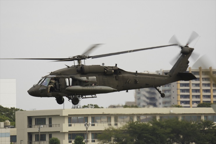 米軍SH-60ブラックホーク：飛行時
