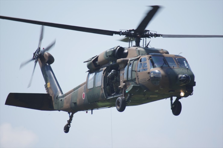 多用途ヘリコプターUH-60JA｜補助タンクなし