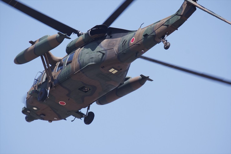 多用途ヘリコプターUH-60JA｜機体下部