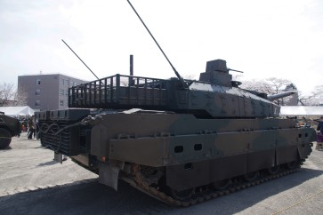 10式戦車｜車体後方
