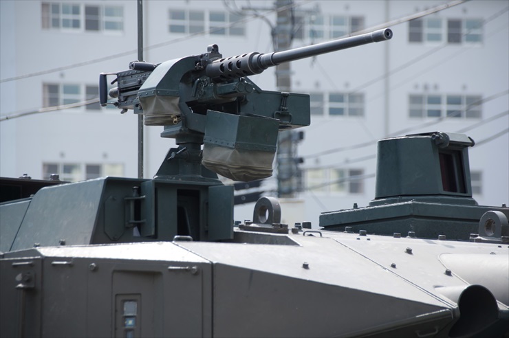 16式機動戦闘車｜M2重機関銃