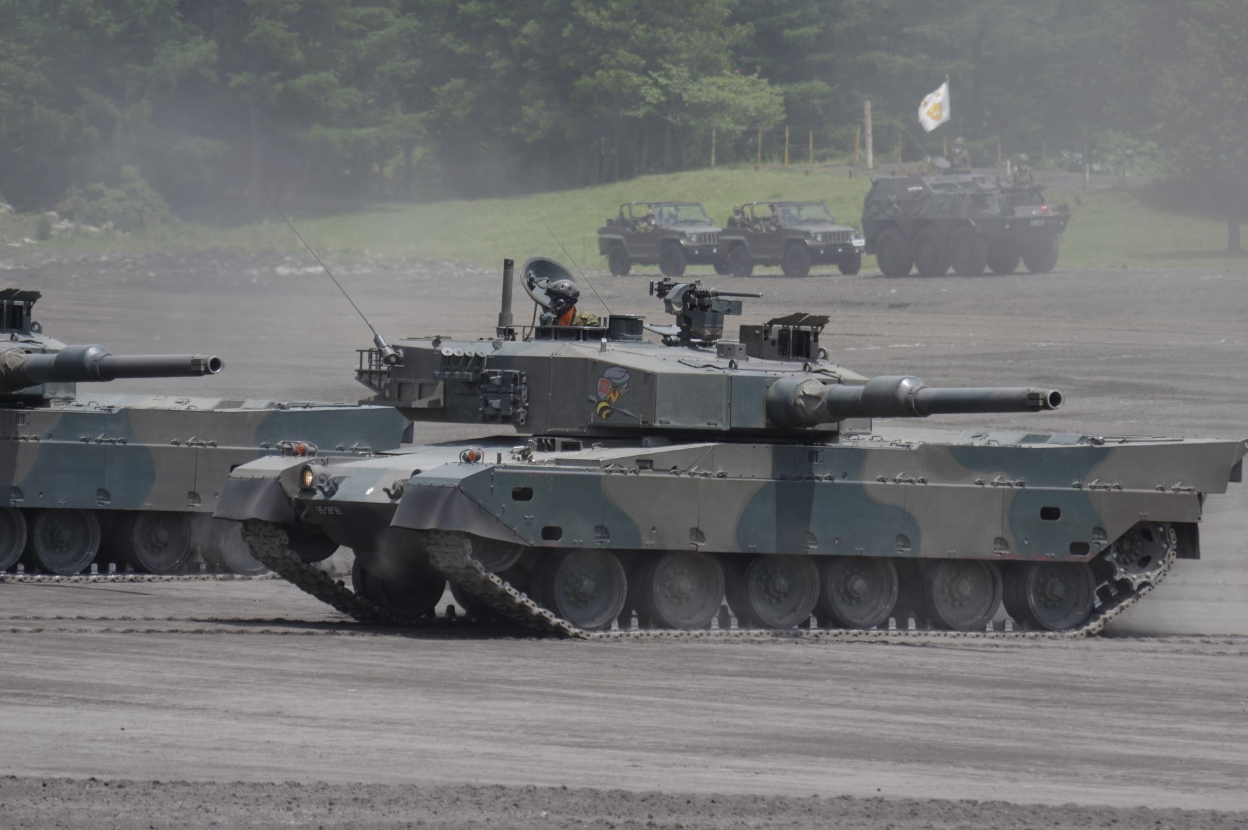 90式戦車 90tk キュウマル 陸上自衛隊装備品 陸自調査団