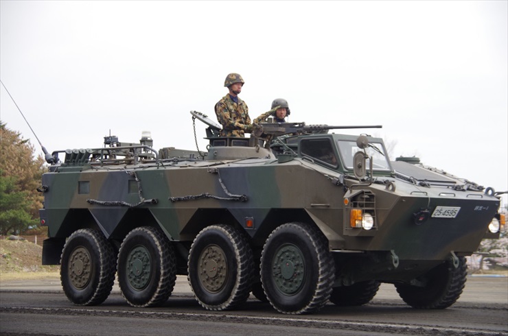 96式装輪装甲車｜評価支援隊