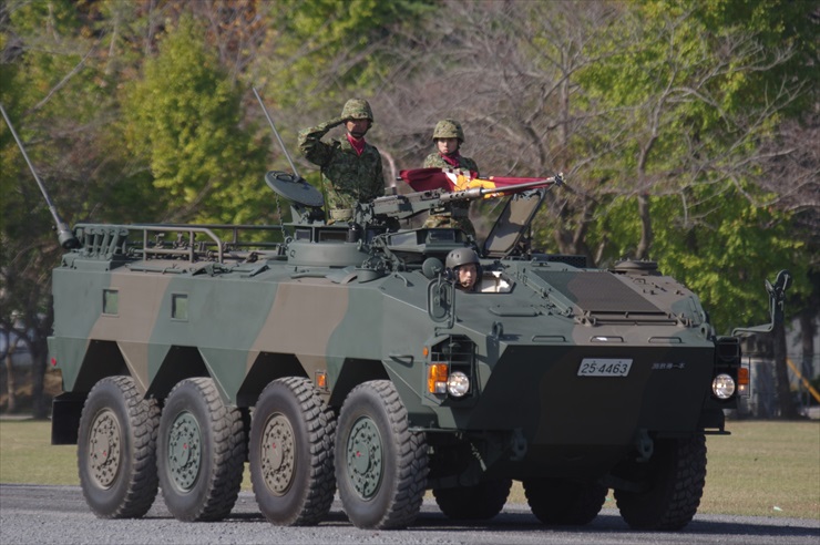 96式装輪装甲車｜12.7mm重機関銃搭載