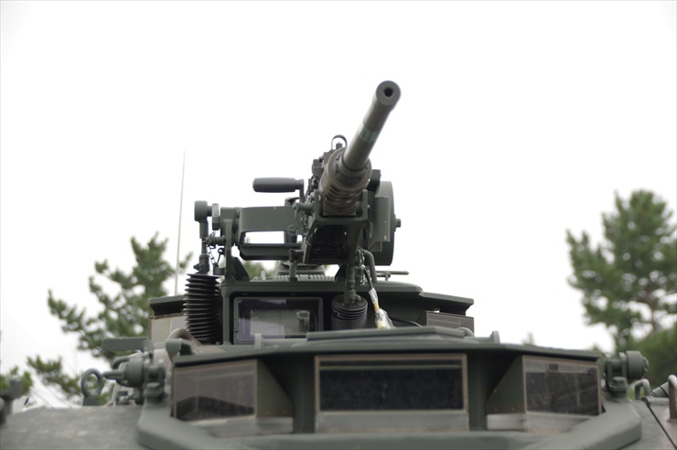 96式装輪装甲車｜M2銃座