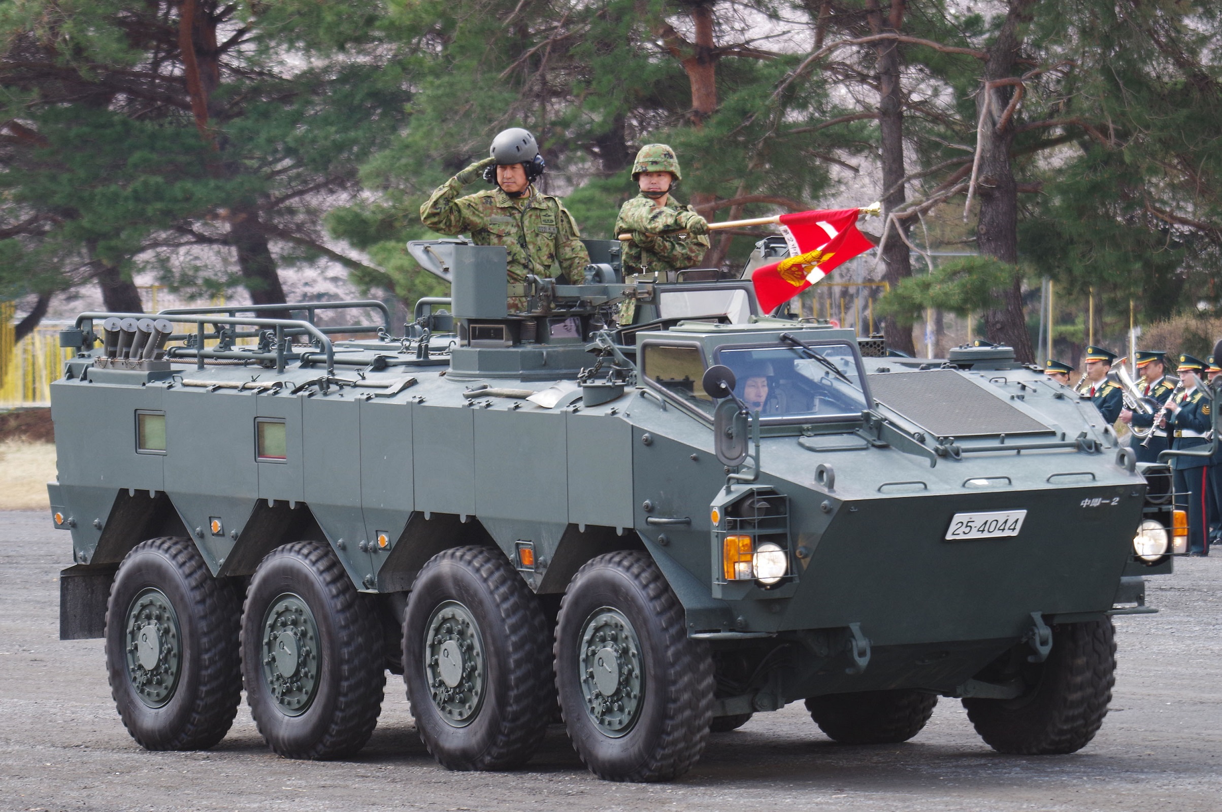 96式装輪装甲車｜96WAPC・Ⅱ型｜陸上自衛隊装備品｜陸自調査団