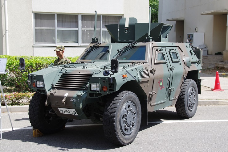 軽装甲機動車：国際派遣仕様