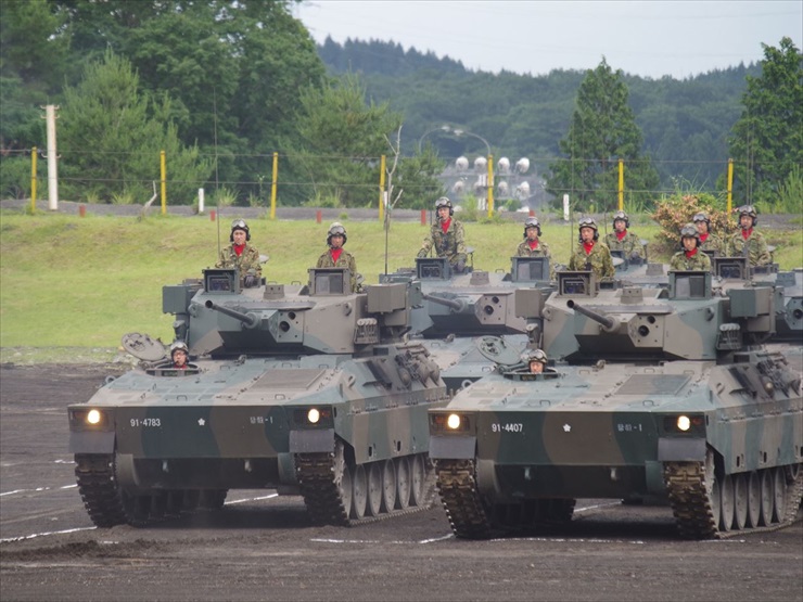 89式装甲戦闘車｜小隊での待機