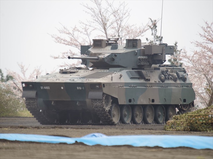 89式装甲戦闘車｜訓練展示