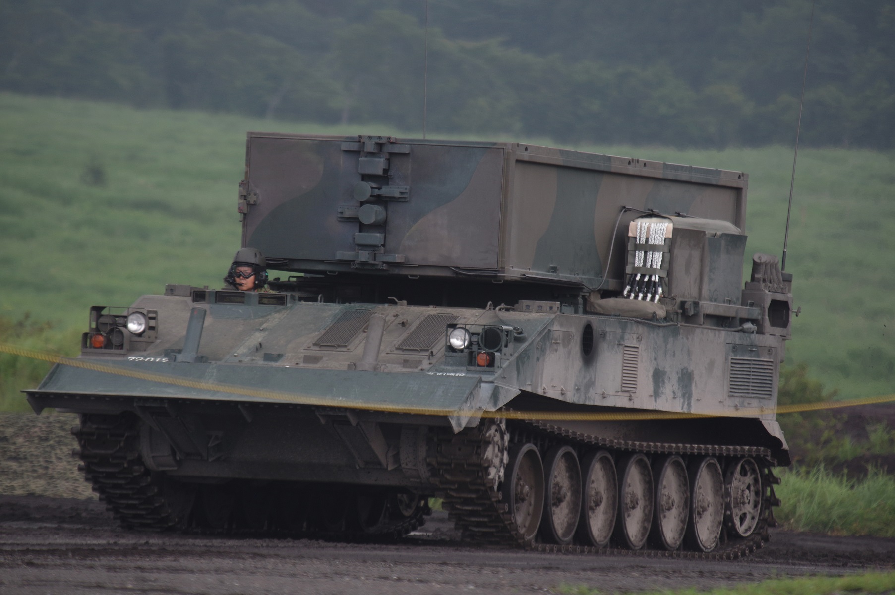 92式地雷原処理車 Mbrs マインスイーパー 陸上自衛隊装備品 陸自調査団