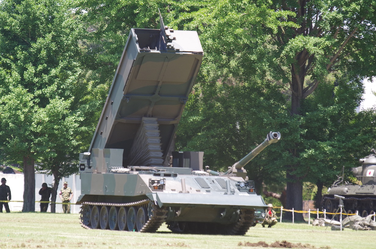 92式地雷原処理車 Mbrs マインスイーパー 陸上自衛隊装備品 陸自調査団