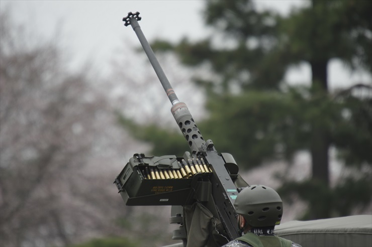 12.7mm重機関銃M2｜リンクベルト空砲装填
