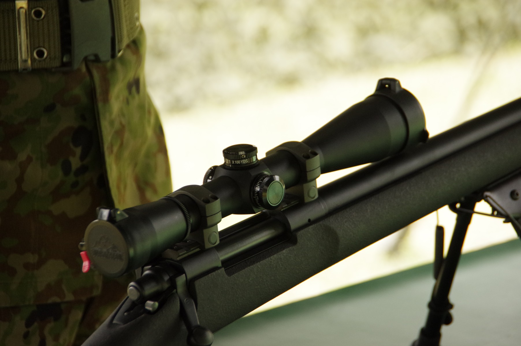 a&k レミントンM24 新古品 ガンケース、スコープ付属 自衛隊狙撃銃-